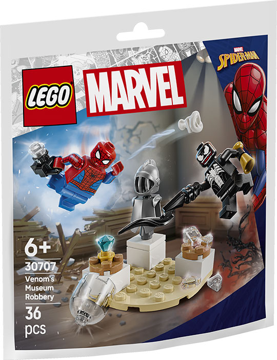 LEGO Marvel Venom's Museum Robbery για 6+ Ετών 36τμχ (30707)