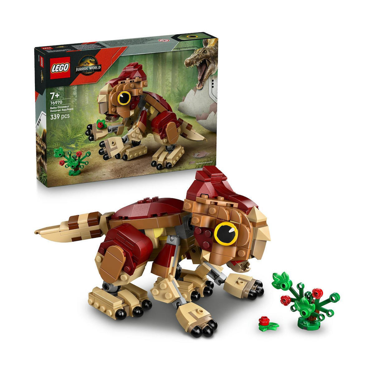 LEGO Jurassic World: Baby Dinosaur Dolores: Aquilops (76970) - Image 3