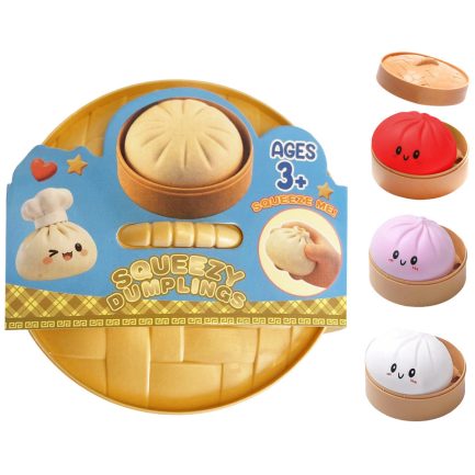 Rainbow Loom Mystery Bao Bun Dumplings Squishy Πολύχρωμο (Διάφορα Σχέδια) 1τμχ