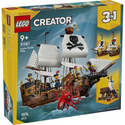LEGO Creator: Εμβληματικό Πειρατικό Πλοίο (31387)