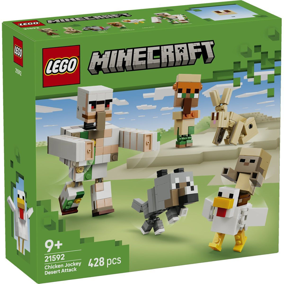 LEGO Minecraft: Chicken Jockey Desert Attack (21592)