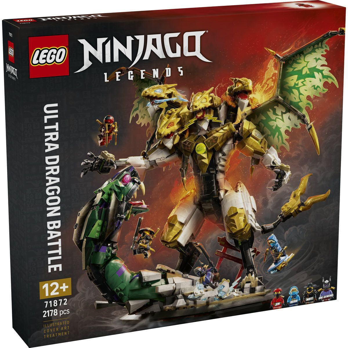 LEGO NINJAGO: Μάχη του Σούπερ Δράκου για 12+ Ετών 2178τμχ (71872) - Image 5