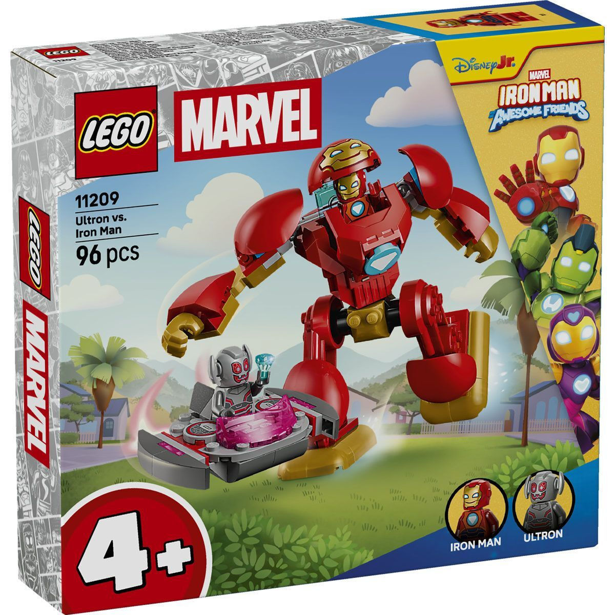 LEGO Marvel: Ο Iron Man και οι Αχτύπητοι Φίλοι Του Ούλτρον vs. Άιρον Μαν (11209) - Image 2