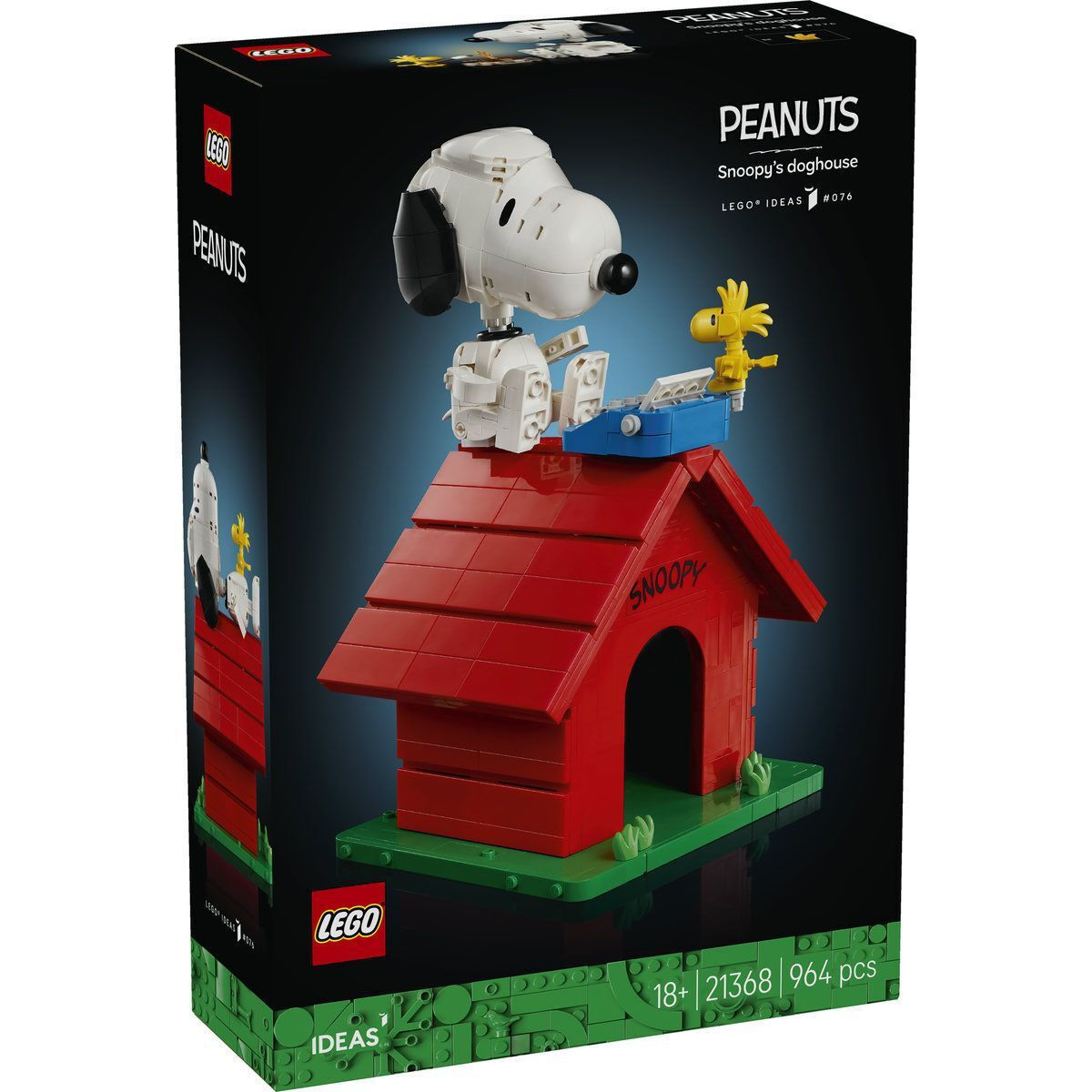 LEGO Ideas Peanuts: Snoopy’s Doghouse (21368) - Image 2