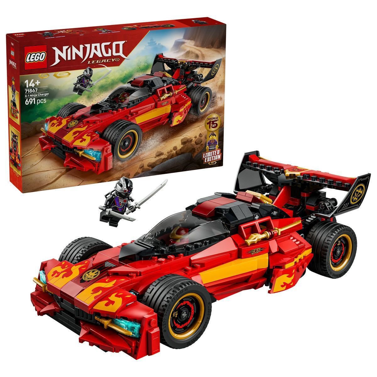 LEGO NINJAGO: Εφόρμηση X-1 Νίντζα 15η Επέτειος (71867) - Image 2