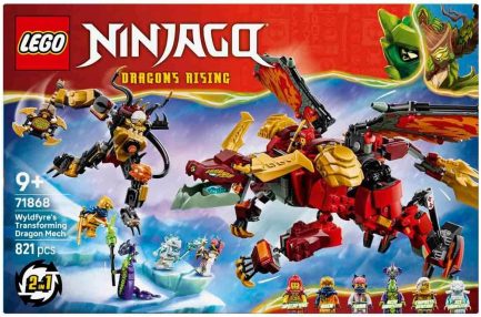LEGO NINJAGO: Wyldfyre's Transforming Dragon Mech (71868)