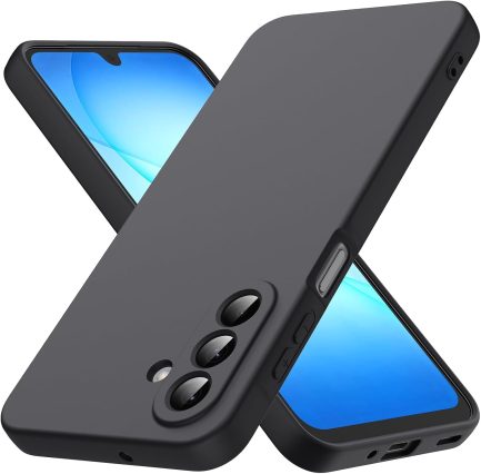Samsung Galaxy A17 4G / 5G Case, Soft TPU Liquid Silicone Case black (oem)