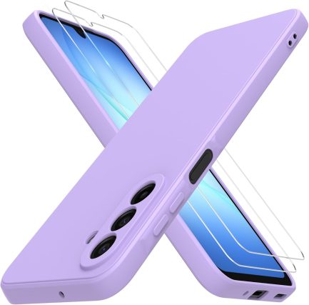 Samsung Galaxy A17 4G / 5G Case, Soft TPU Liquid Silicone Case Lila (oem)