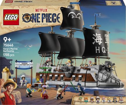 LEGO ONE PIECE: Garp’s Marine Battleship (75646)