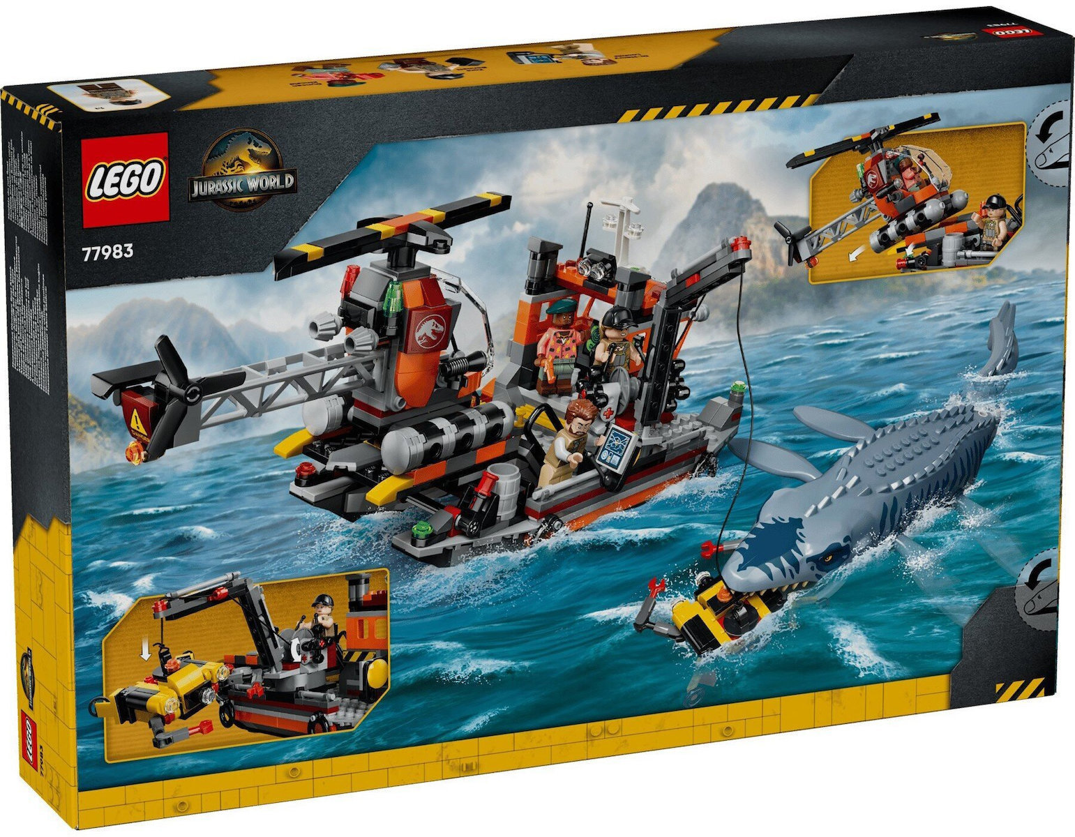 LEGO Jurassic World: Επίθεση Δεινοσαύρου Μοσάσαυρου σε Σκάφος (77983) - Image 5