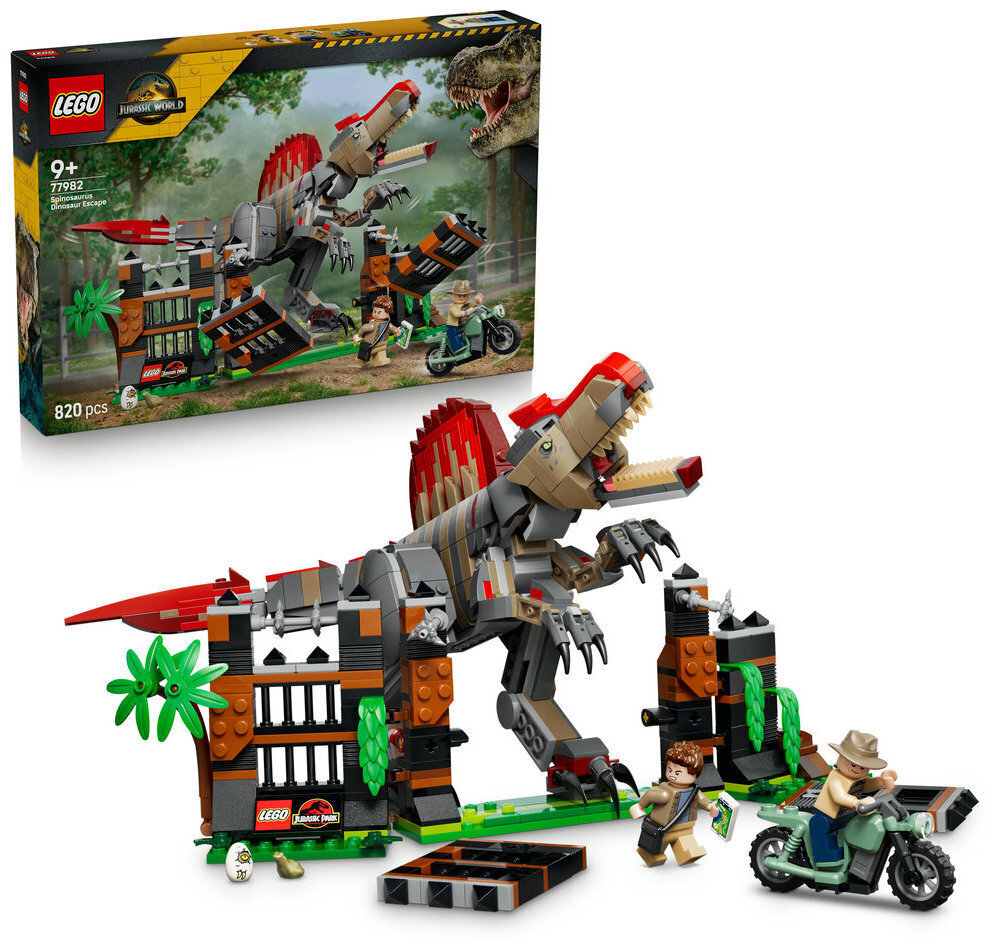 LEGO Jurassic World: Απόδραση Δεινόσαυρου Σπινόσαυρου (77982) - Image 2