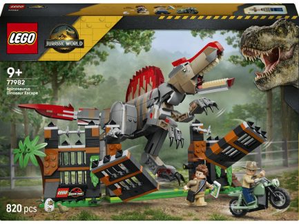 LEGO Jurassic World: Απόδραση Δεινόσαυρου Σπινόσαυρου (77982)