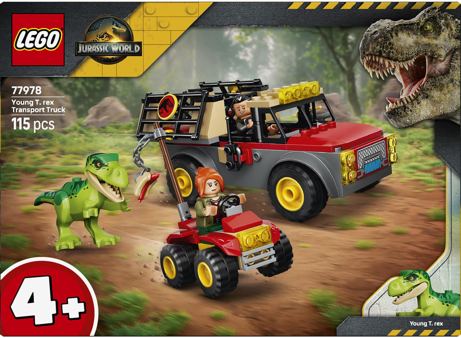 LEGO Jurassic World: Φορτηγό Μεταφοράς Νεαρού T-rex (77978)