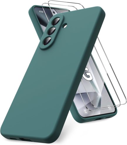 Samsung Galaxy A57 - Soft Touch Back Cover Σιλικόνης (oem) (Dark Green)