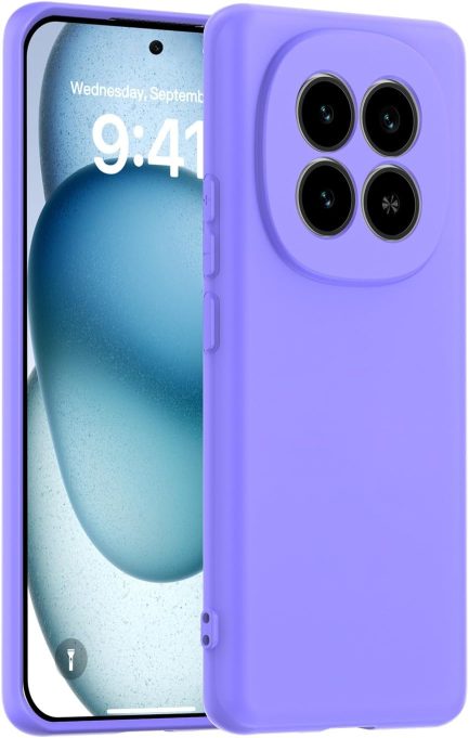 Xiaomi Redmi Note 15 5G/4G / Poco M8 5G- Soft Touch Back Cover Σιλικόνης (oem) (Μωβ)
