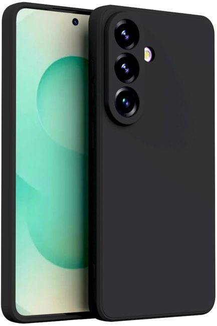 Samsung Galaxy S26 Plus- Soft Touch Back Cover Σιλικόνης (black)