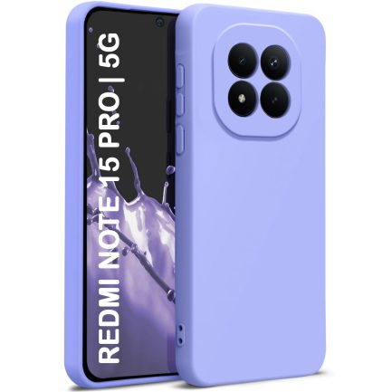 Redmi Note 15 Pro 5G - Soft Touch Back Cover Σιλικόνης (oem) (purple)