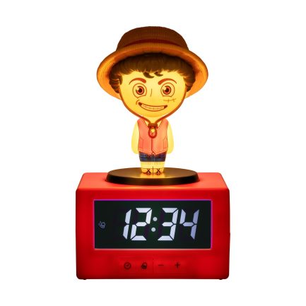 Paladone Icons: One Piece - Luffy Alarm Clock Επιτραπέζιο Ψηφιακό Ρολόι με Ξυπνητήρι (PP15606OPNF)