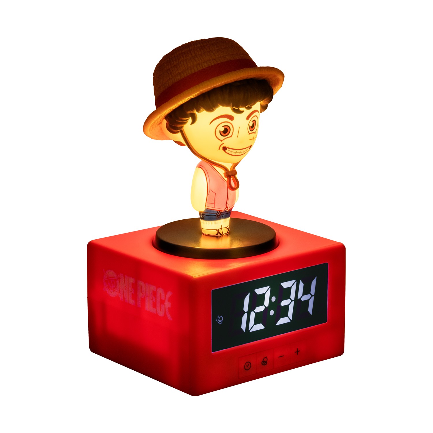 Paladone Icons: One Piece - Luffy Alarm Clock Επιτραπέζιο Ψηφιακό Ρολόι με Ξυπνητήρι (PP15606OPNF) - Image 2