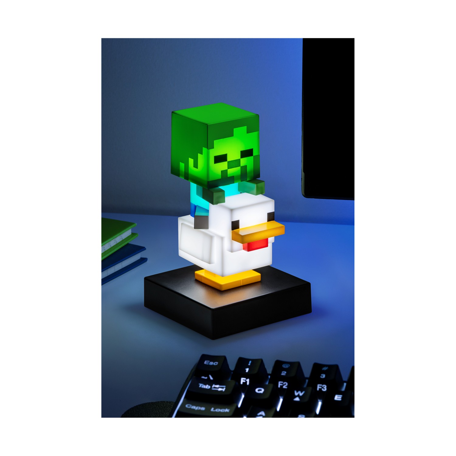 Paladone Διακοσμητικό Φωτιστικό Icons: Minecraft - Chicken Jockey Light (PP16289MCF) - Image 4