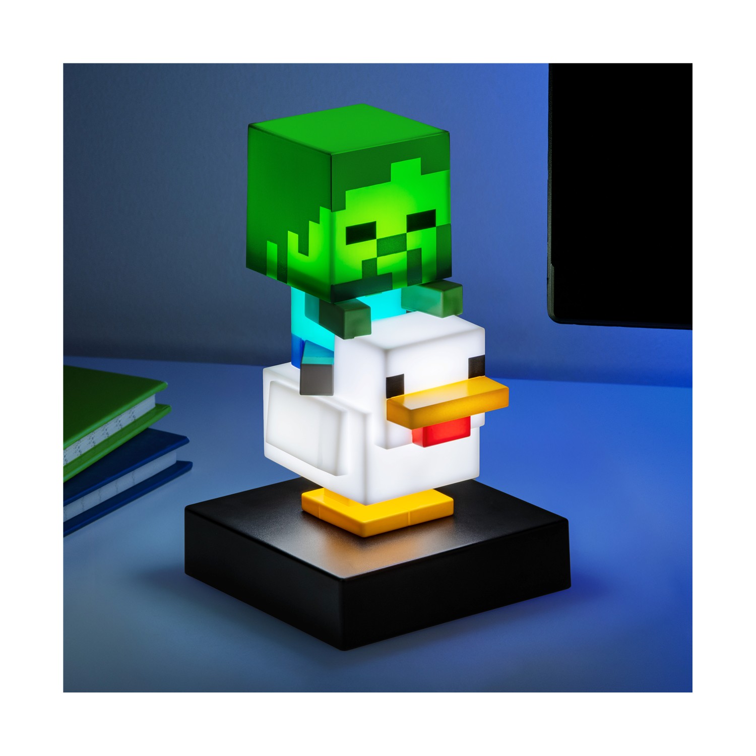 Paladone Διακοσμητικό Φωτιστικό Icons: Minecraft - Chicken Jockey Light (PP16289MCF) - Image 5