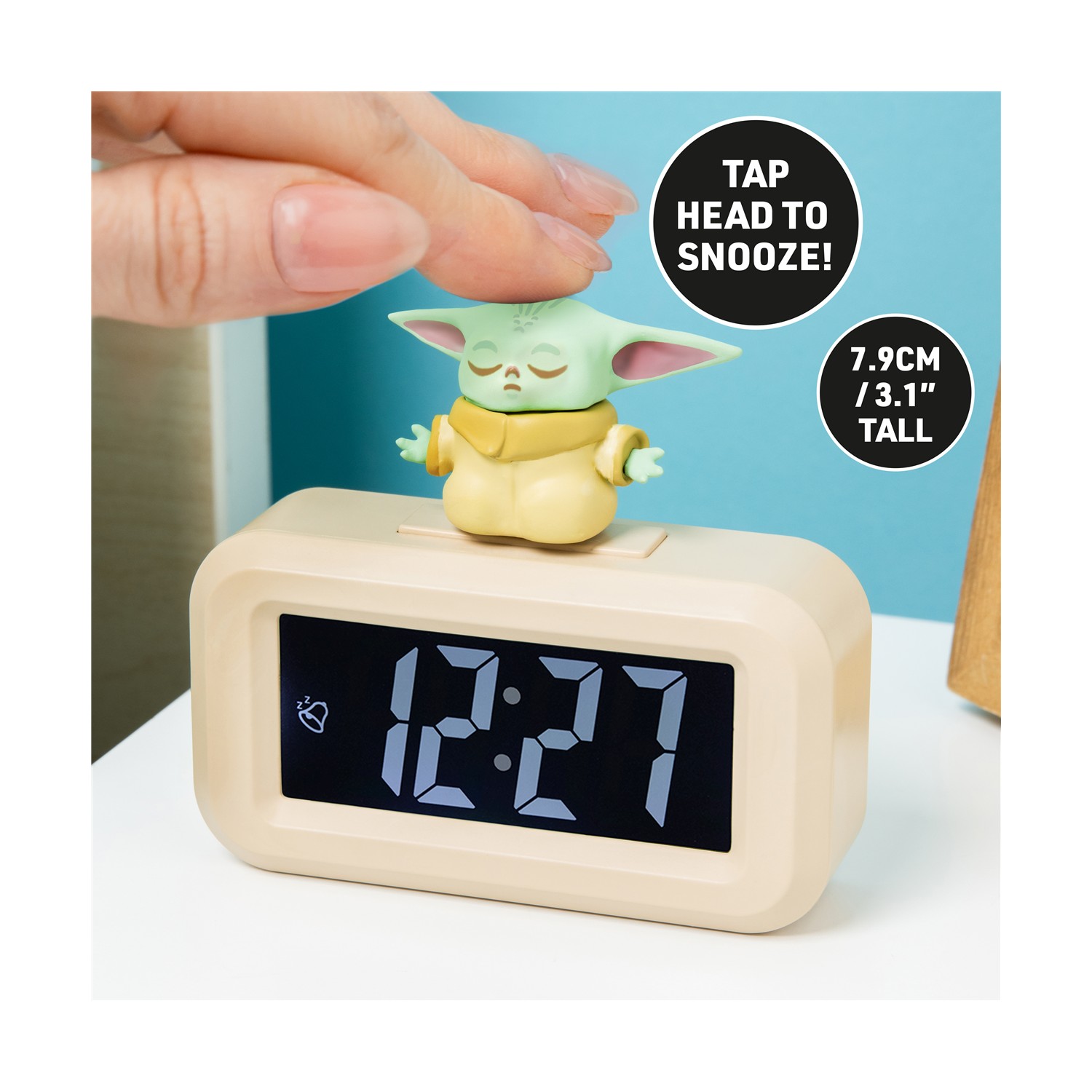Paladone Icons: Star Wars The Mandalorian - Grogu Alarm Clock Mini (PP15803MAN) - Image 3