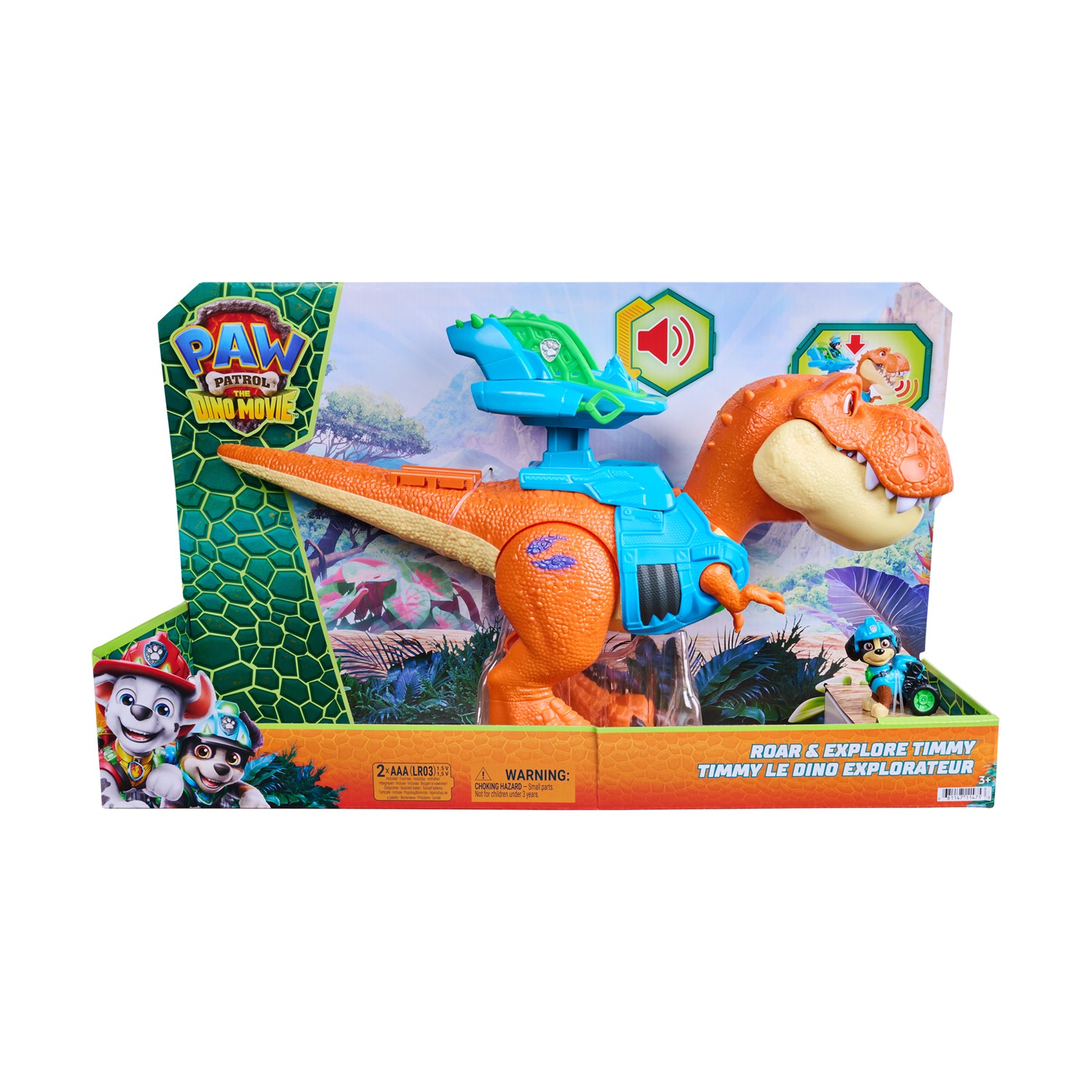 Spin Master Paw Patrol: The Dino Movie - Roar & Explore Timmy (6075998) - Image 2