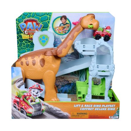 Spin Master Paw Patrol: Dino Movie - Lift & Race Dino Playset Coffret Deluxe Dino (6075941)