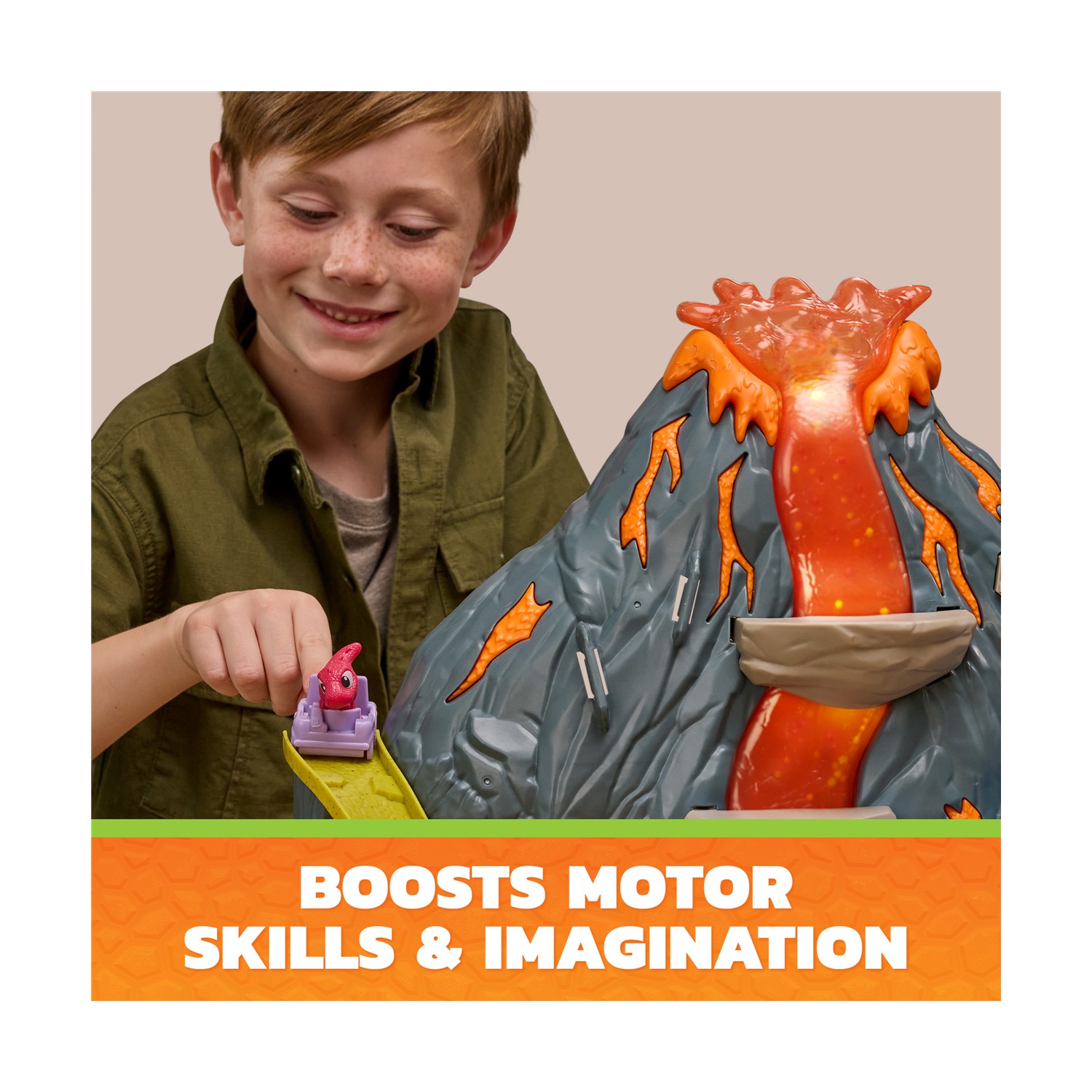 Spin Master Paw Patrol: The Dino Movie - Volcano Rescue Playset (6076336) - Image 6