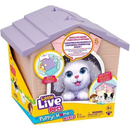Giochi Preziosi Little Live Pets: My Puppy's Home Minis - Purple Color Dog House (26617)