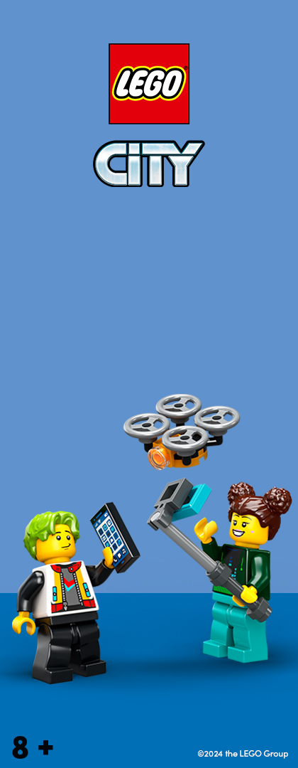 LEGO® City left side banner