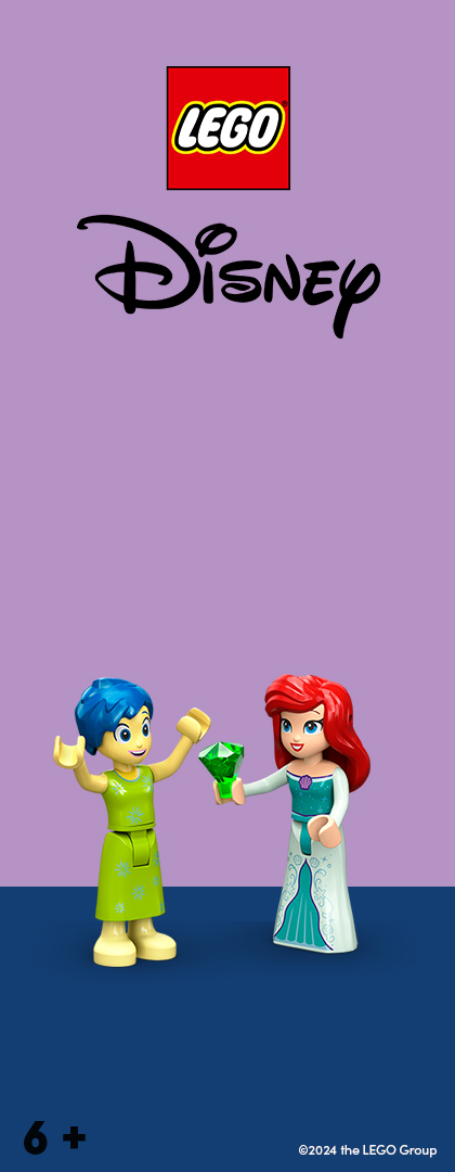 LEGO® Disney™ left side banner