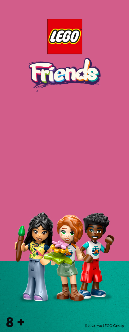 LEGO® Friends left side banner