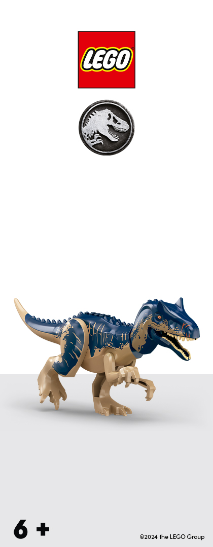 LEGO® Jurassic World™ left side banner