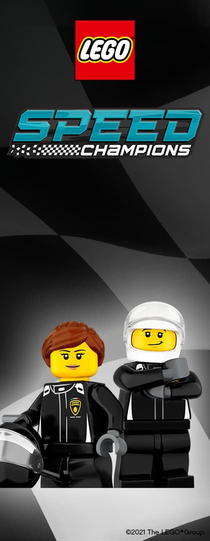 LEGO® Speed Champions left side banner